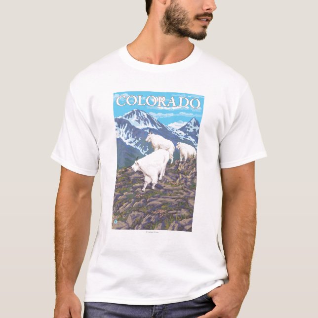 Vitbergsfår FamilyColorado Tee (Framsida)