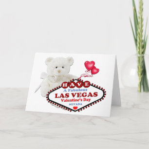 VitbjörnLas Vegas valentin kort för dag