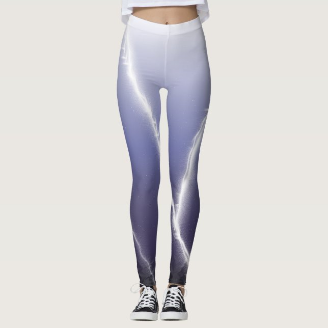 Vitblixt Leggings (Framsida)