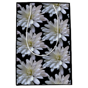 Vitblommor från daisy mönster