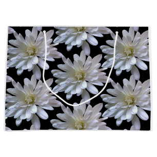Vitblommor från daisy mönster