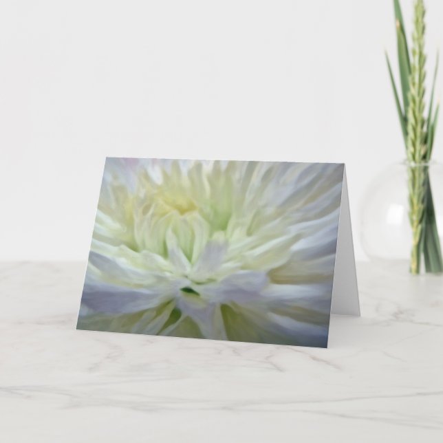 Vitblommor Helgkort (Framsida)