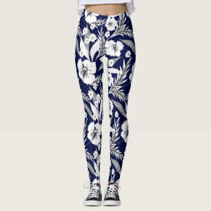 Vitblommor Leggings