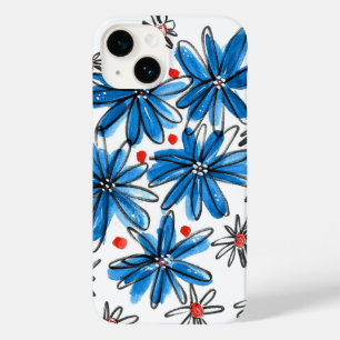 Vitblommor och blåvitblommor