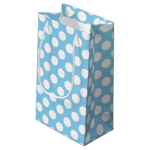 Vitbok om Baby blue stora Storleka Polka dots