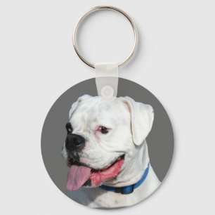 Vitboxarekeychain Nyckelring