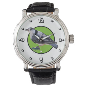 Vitbröstad nuthatch armbandsur