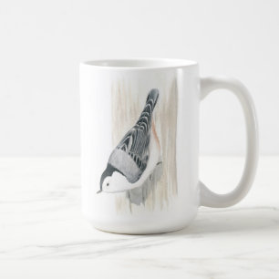Vitbröstad nuthatch Mugg