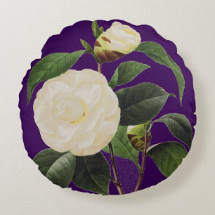 VitCamellia, 1833 Rund Kudde