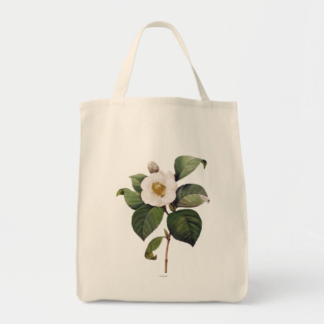 VitCamellia Tygkasse (Framsidan)