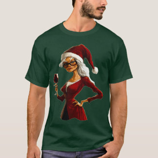 Vitches Jul roligt T Shirt
