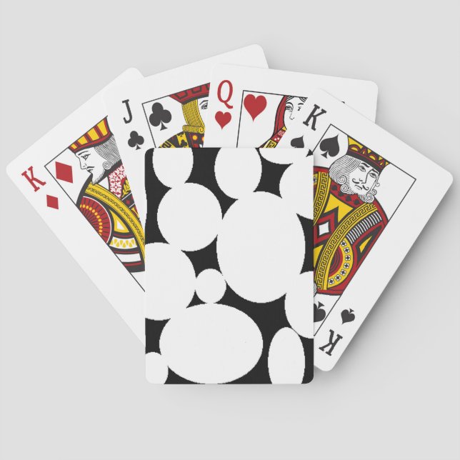 VITCIRKLER SPEL KORT (Baksidan)