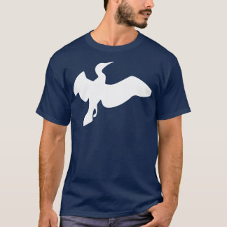 VitCormorant i flyg Tee Shirt