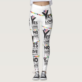 Vitdamasker Leggings