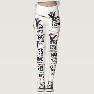 Vitdamasker Leggings