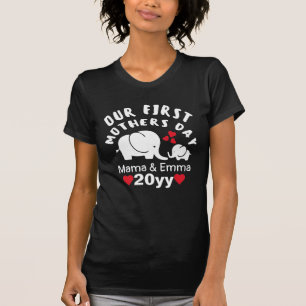 Vitdesign, Personlig 1:a Mors dag T Shirt