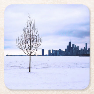 Vitdröm - underlägg papper kvadrat