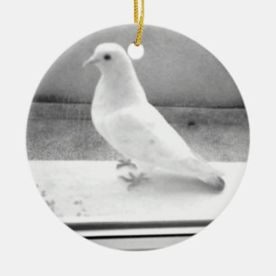 Vitduvan Julgransprydnad Keramik