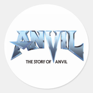 VITE ANVIL MOVIE LOGOTYP STICKER RUNT KLISTERMÄRKE