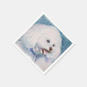 VITE BICHON FESE PAPPRA NAPKINER PAPPERSSERVETT
