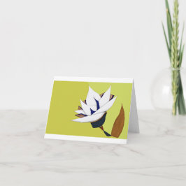 VITE, BLUE, GULD LOTUS TACK KORT