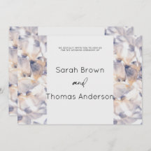 VITE & BLUE PATELES BLOMMIGT ELEGANT MÖHIPPA BRÖLL