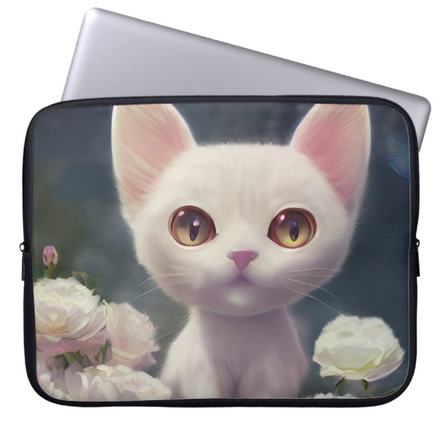 VITE CAT ART LAPTOP SLEEVE (Framsidan)