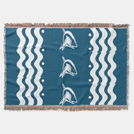 VITE-hajanpassning / .välj färg-bakgrund Mysfilt