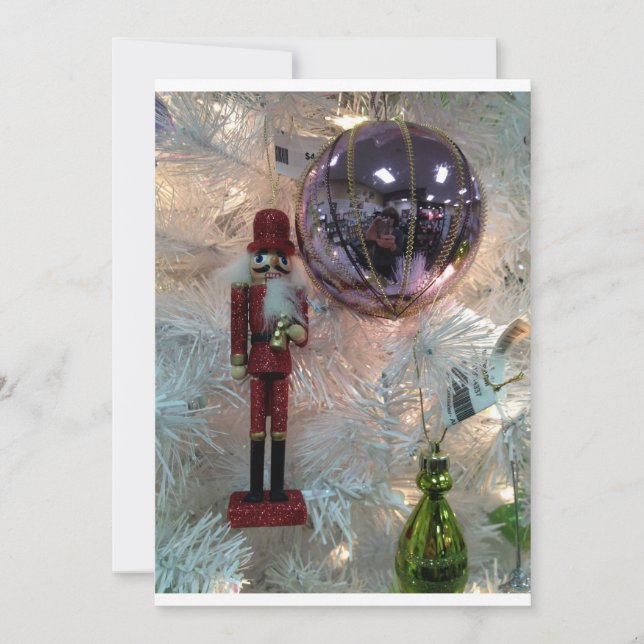 VITE JULGRAN CHRISTMAS INBJUDANDE INBJUDNINGAR (Framsida)