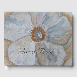 VITE OCH GULD BLOMMIGT GÄSTBÖCKER