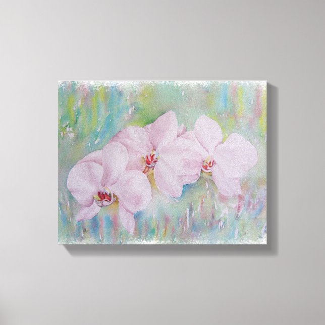 VITE ORCHIDWRAPPED CANVAS PAINTING (Framsida)