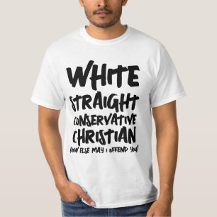 VITE RAKT KONSERVATIV CHRISTIAN T-Shirts