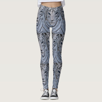 VITE TIGER LAGAR AV PAULA REILLY. LEGGINGS