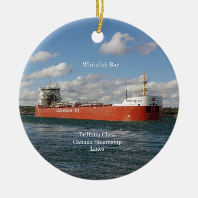Vitefish Bay ornament (Framsidan)