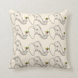 Vitelefantgåva (humorn) kudde