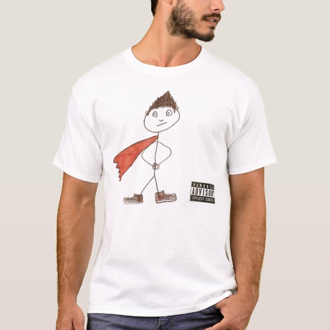 Viten Mic Tee (Framsida)