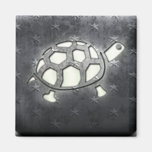 Vitewhingersköldpadda Magnet