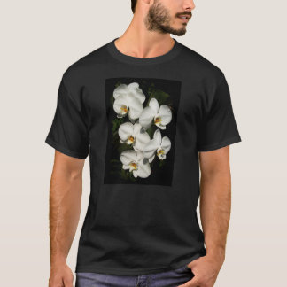 Vitfalaenopsis orchids tee shirt