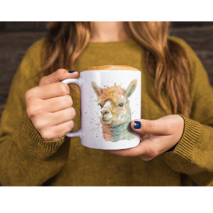 VitfärgsAlacas Kaffemugg