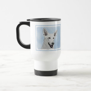 Vitfärgsfärg - Cute Original Hund Art Resemugg