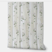 Vitfärgsfärg Ro målad på Champagne Silke