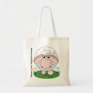 Vitfårshopping bag tygkasse