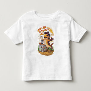 Vitfisk i Cowboy Hat Whirls a Blender T Shirt