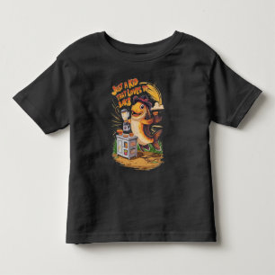 Vitfisk i Cowboy Hat Whirls a Blender T Shirt