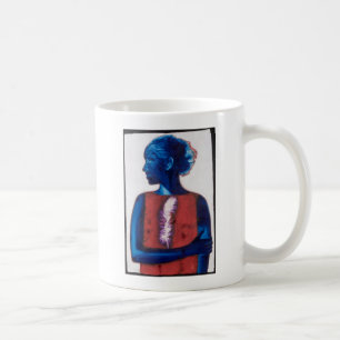 Vitfjäder Kaffemugg