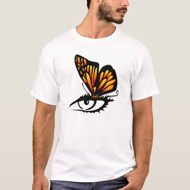Vitfjärilsöga T Shirt (Framsida)