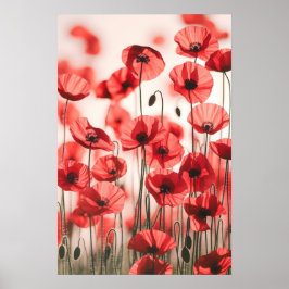 Vitgörare för poppies poster
