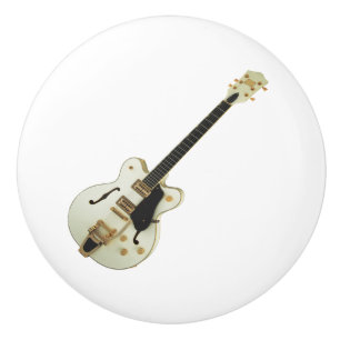 Vitguitar Ceramisk knopp