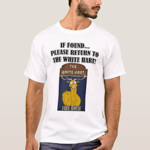 VitHartPub - rolig T-skjorta för Inebriated T-shirt