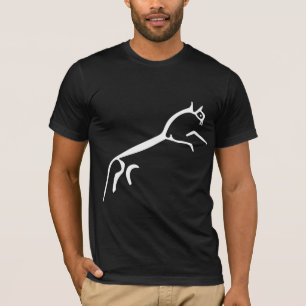 Vithäst (det skräddarsy Uffington slottet) - Tee Shirt